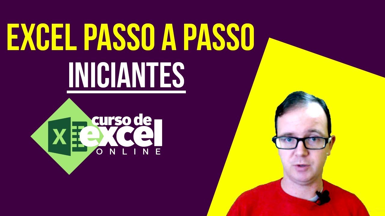 Excel Passo a Passo para Iniciantes - 01 - Curso de Excel OnLine