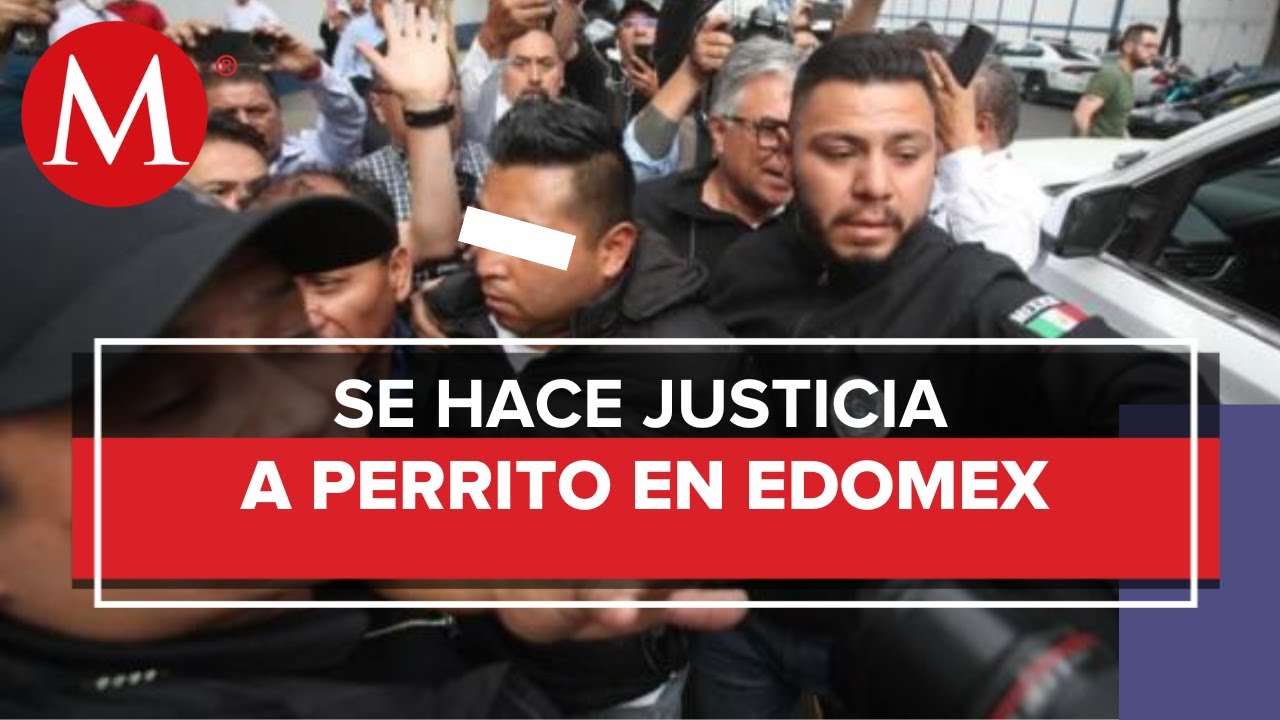 Llega al reclusorio de Chiconautla, hombre que arrojó a un perro a cazo con aceite hirviendo