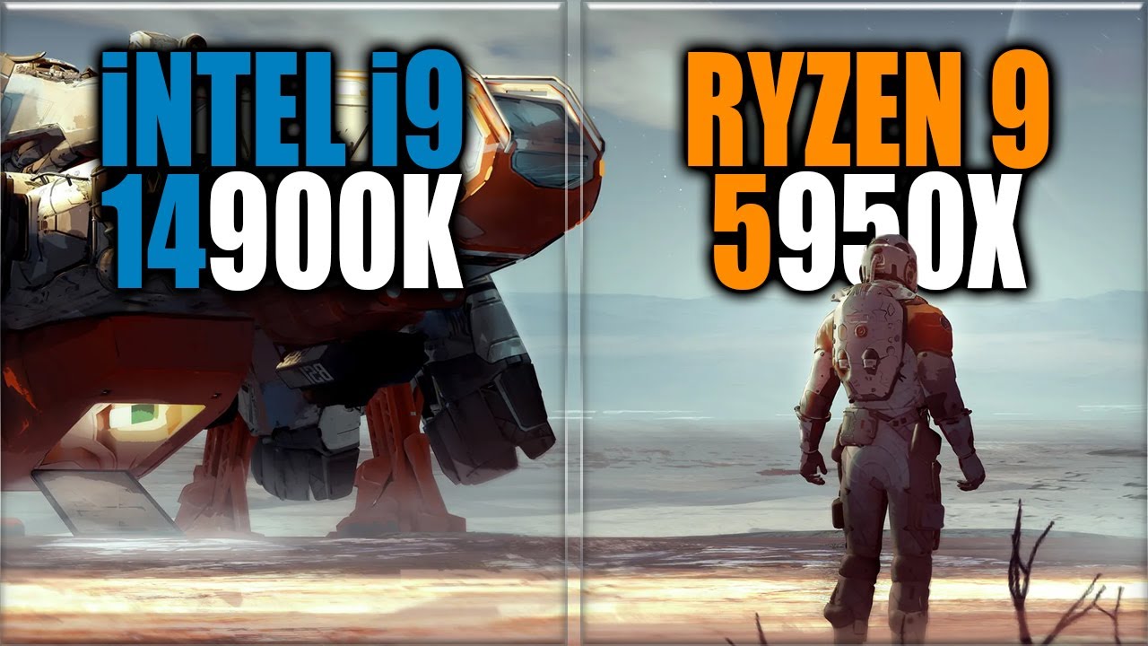 i9 14900K vs 5950X Benchmarks - Tested in 15 Games and Applications