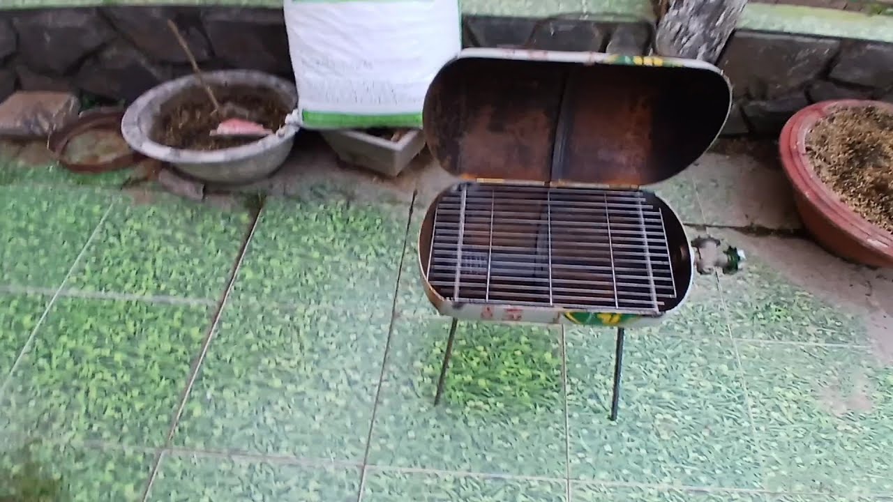 Làm lò nướng từ bình ga cũ l XỨ DỪA MIỀN TÂY