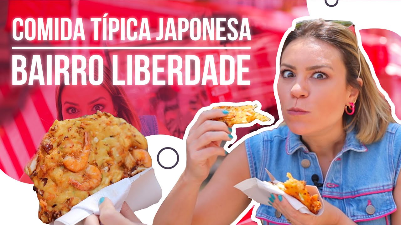 EXPERIMENTEI AS COMIDAS TÍPICAS JAPONESAS NA FEIRINHA DA LIBERDADE | COMIDA DE BAIRRO | SP | EP 3