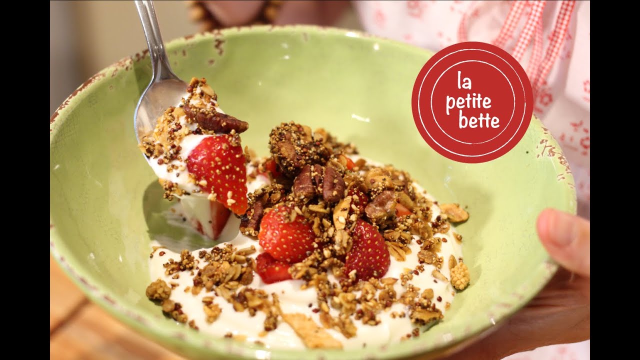 Céréales (granola) maison aux supers grains