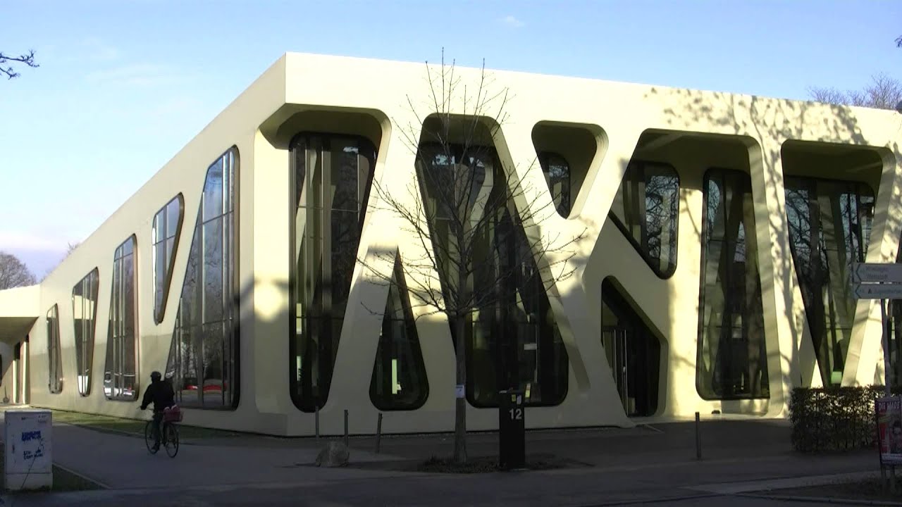 Hochschule, academy, Mensa, cafeteria, Karlsruhe, Architektur, architecture