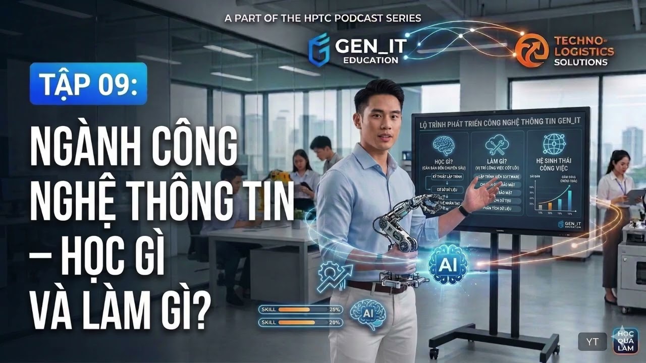 Ngành IT Công Nghệ Thông Tin Học Gì, Ra Trường Làm Gì | HPTC Podcast Tập 9