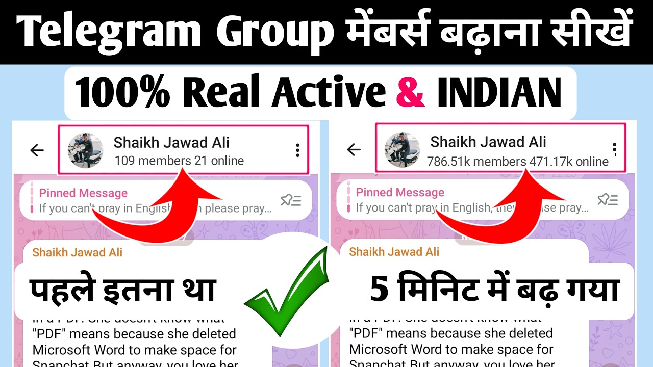 Telegram group me member kaise badhaye | how to add members in telegram group 2026