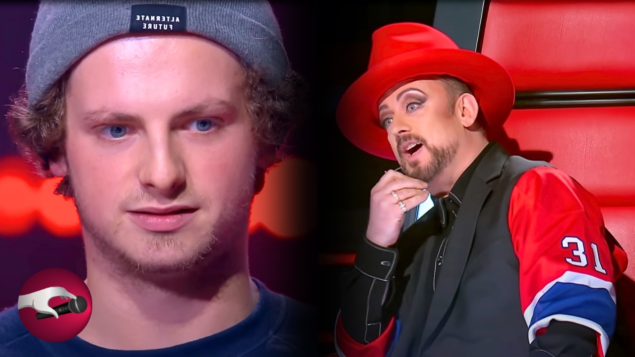 This Street Performer's SLY Comment Makes Boy George WALK OUT On The Voice Australia!