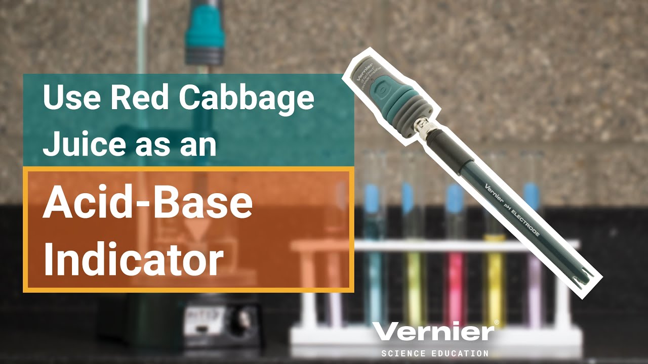 Test the Rainbow: Using Red Cabbage Juice as a pH Indicator with the Go Direct® pH Sensor