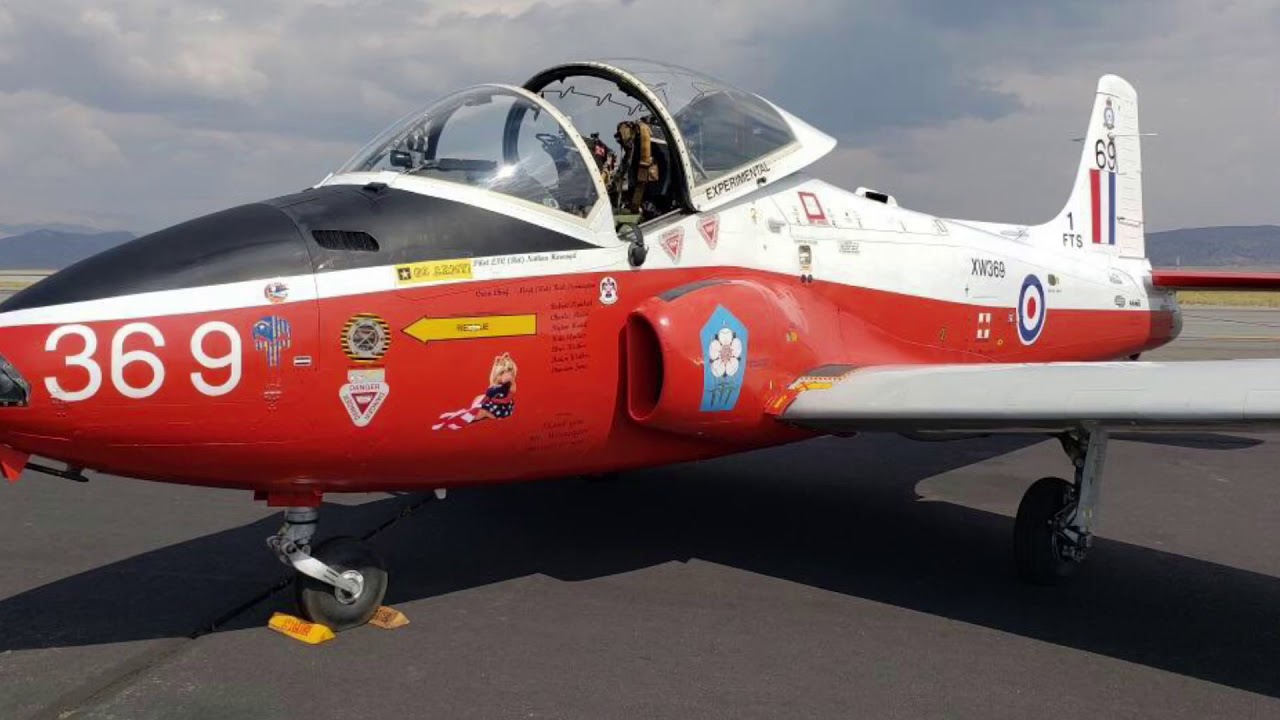 Jet Racer BAC Jet Provost, Nathan Harnagel, CFR Extraction Video