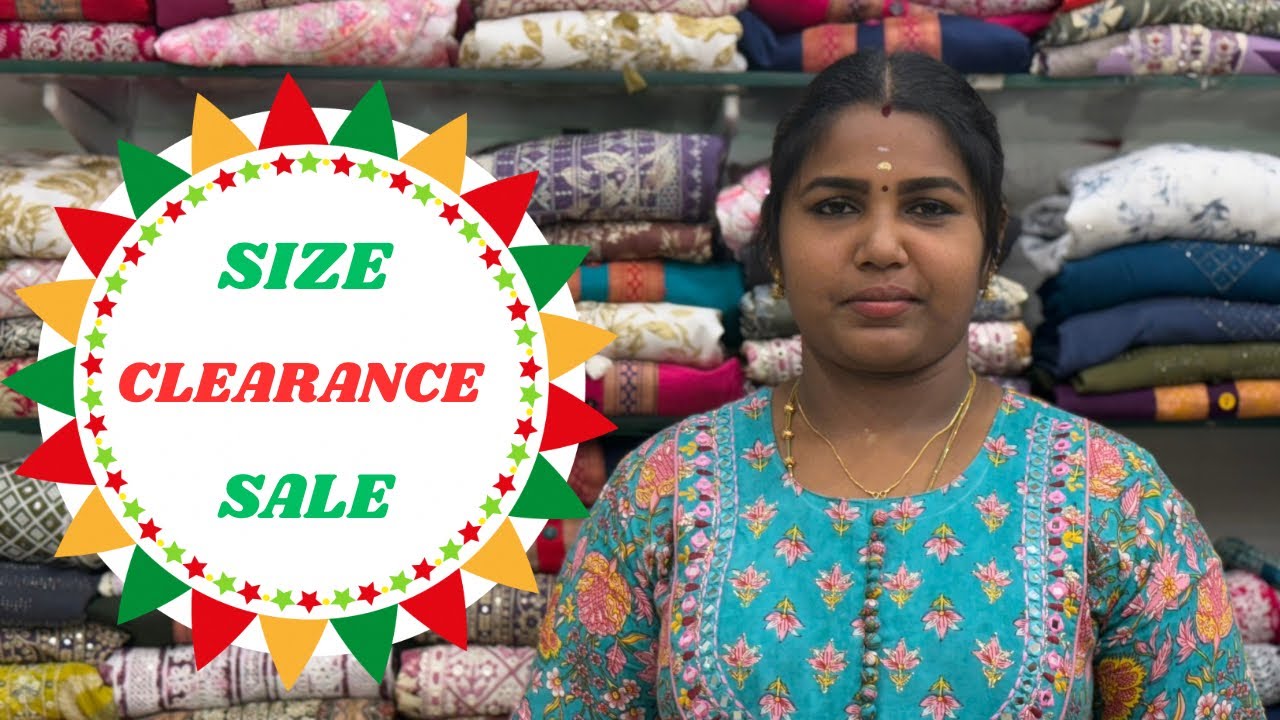 ⁉️ரூ.450/முதல் SIZE CLEARANCE SALE 2 pcs set & 3 pcs set Collection ⁉️