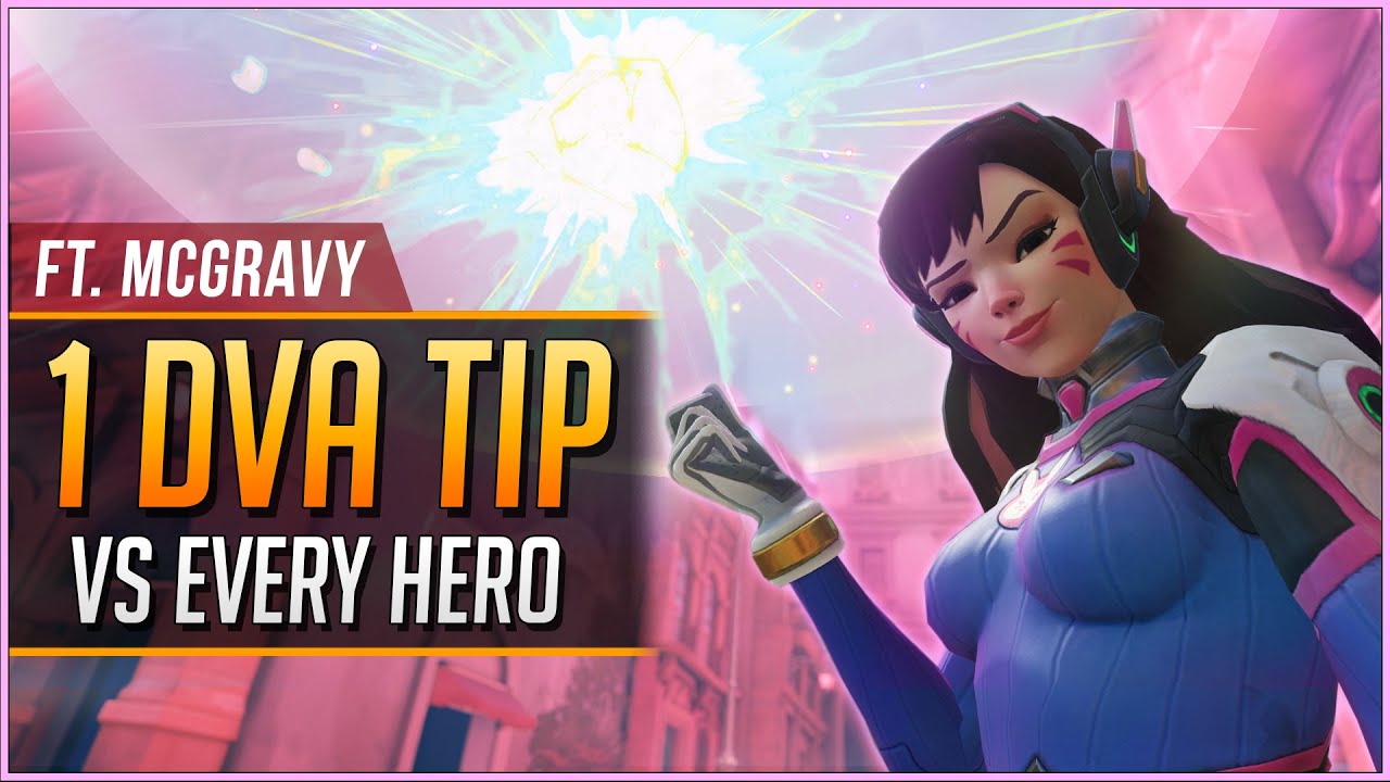 1 D.VA TIP vs EVERY HERO ft. McGravy (2021)