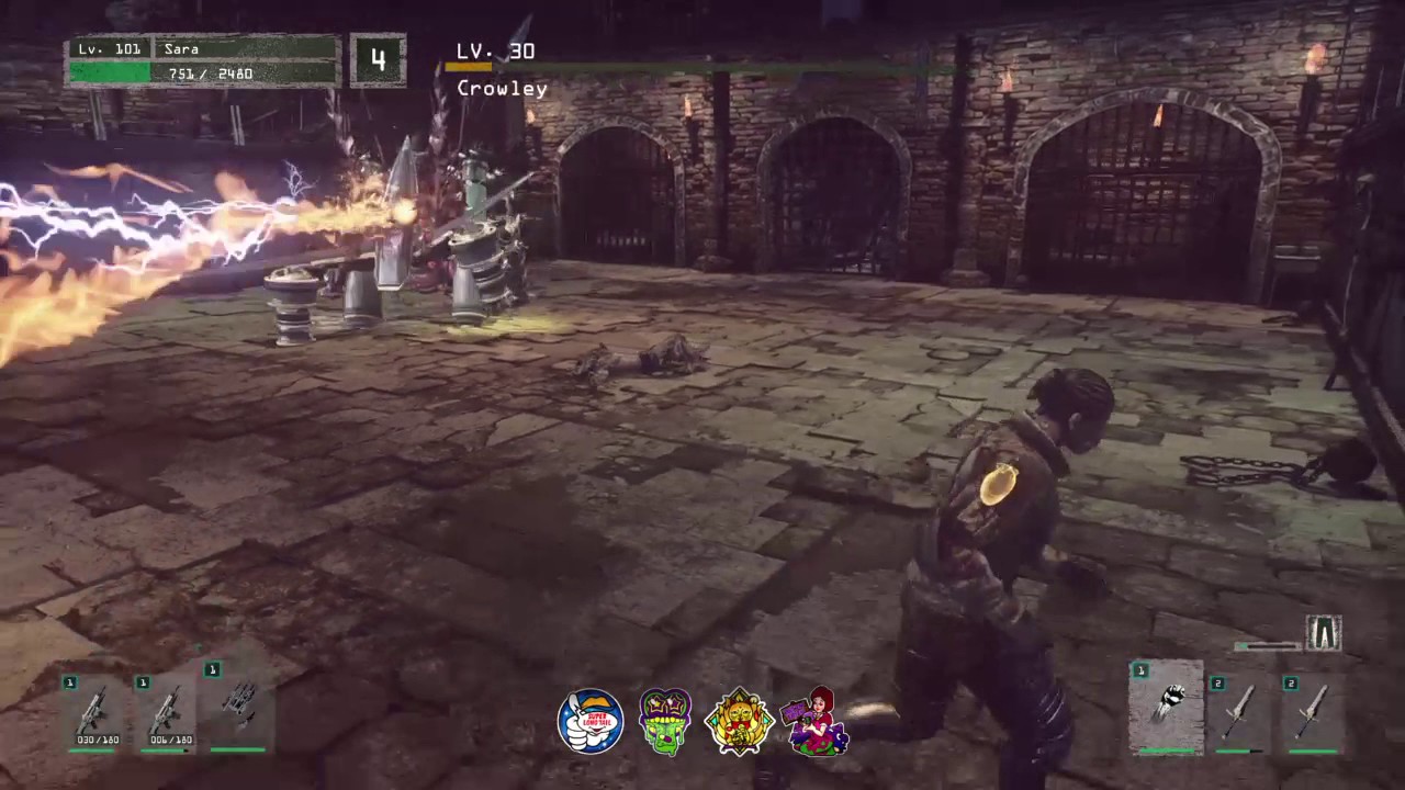 LET IT DIE Floor 30 Boss Crowley