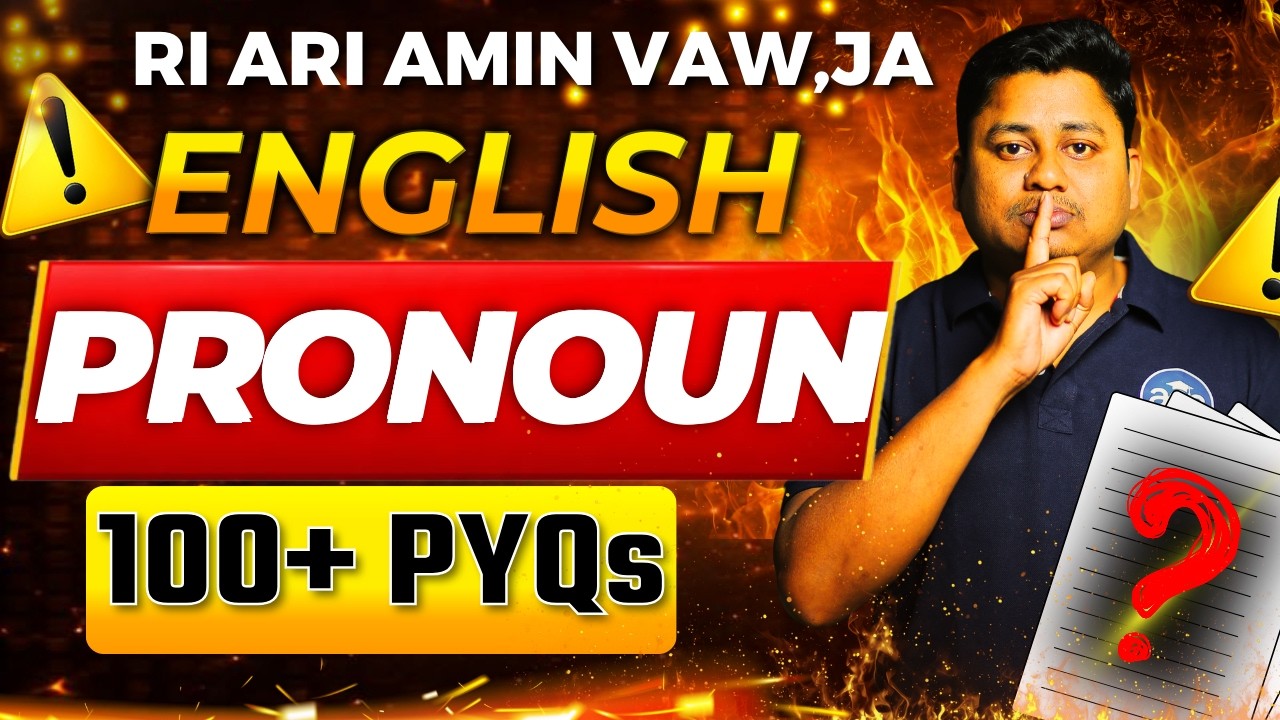 English Pronoun Complete Class 🔥 | Most Important for OSSSC, RI, ARI, AMIN, PEO By Ratan Sir