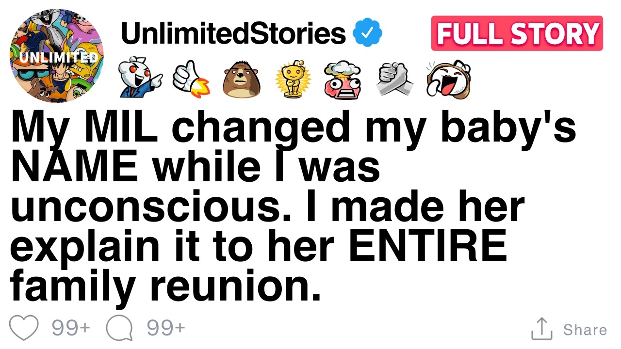 My MIL changed my baby's NAME while I was unconscious. [FULL STORY]
