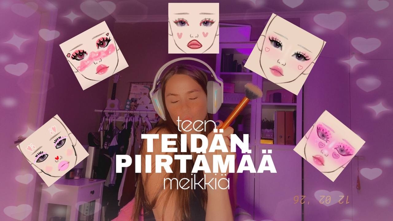 TTPM // teen teidän ystävänpäivän meikit