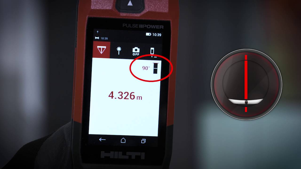 HOW TO use the trigger assistant on the Hilti PD-C laser distance measurer