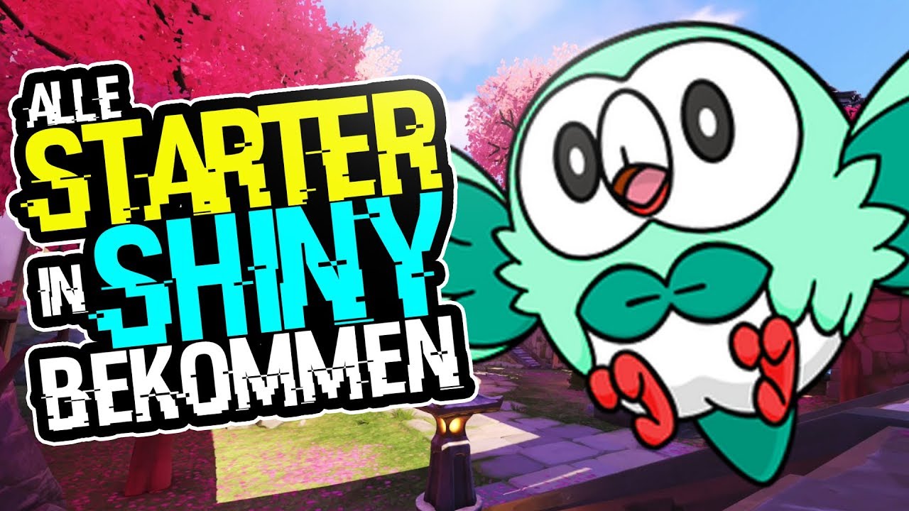 Alle Starter Pokemon In Shiny bekommen !! | Flamiau & Bauz Shiny ! | Pokemon Sonne & Pokemon Mond