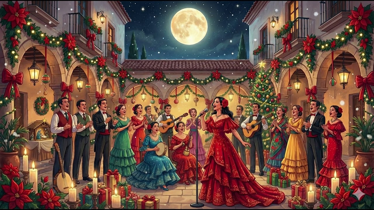 Villancico flamenco mix - Noche, Campanas y Peces (normal)
