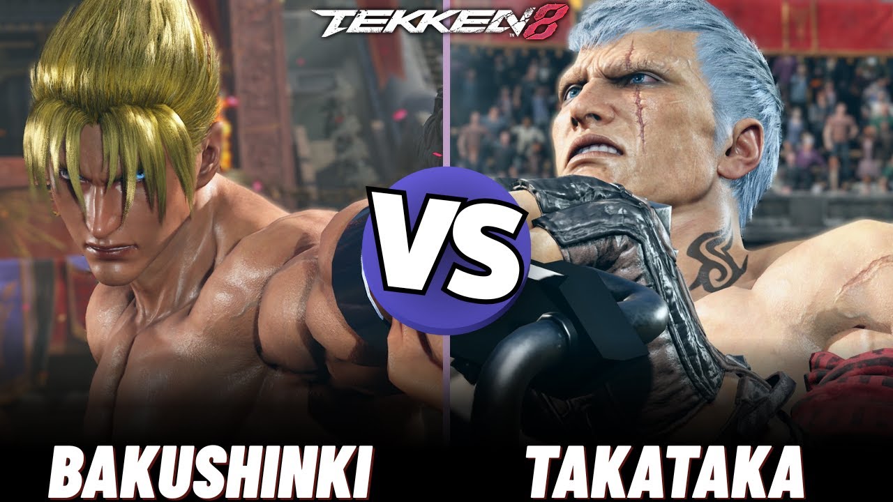 Tekken 8 - Takataka (Bryan) VS Bakushinki (Jin) Quick Match