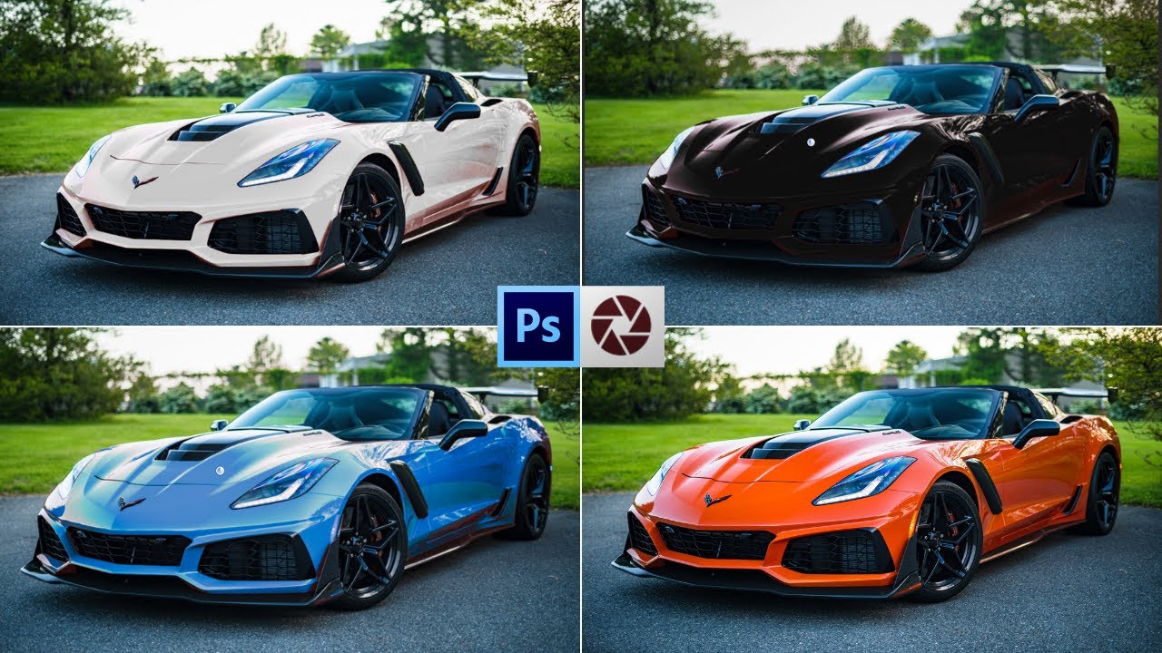 Change Facilement les Couleurs avec Photoshop & Camera Raw