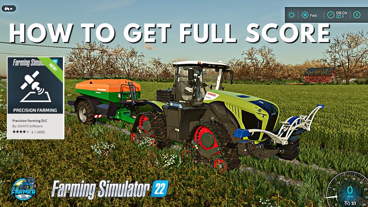 FS22 Precision Farming - How to get 100 points - Farming Simulator 22
