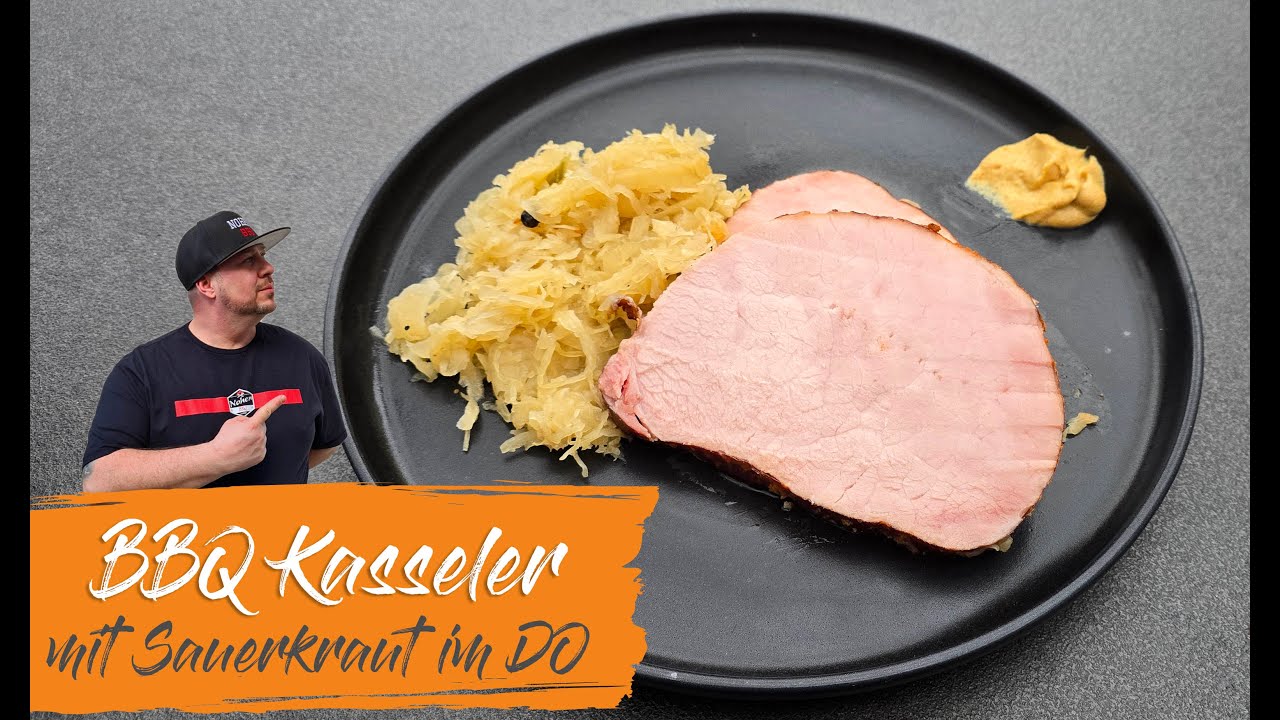 BBQ KASSELER mit Sauerkraut im DUTCH OVEN