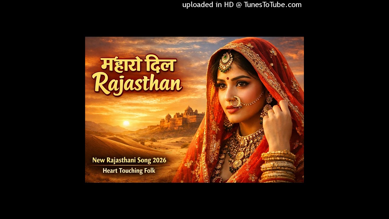 Mharo Dil Rajasthan ❤️ | New Rajasthani Song 2026 | Heart Touching Folk Love Song