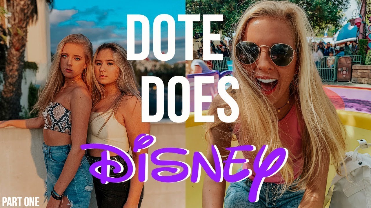 this is what REALLY happened on the dote trip to disneyland...