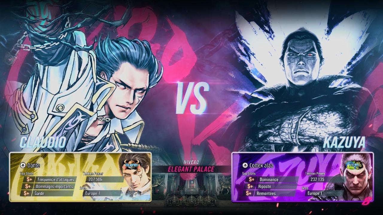 TEKKEN 8 (SEASON2) Cortex alaa (Kazuya) vs (Claudio) Dante Matches
