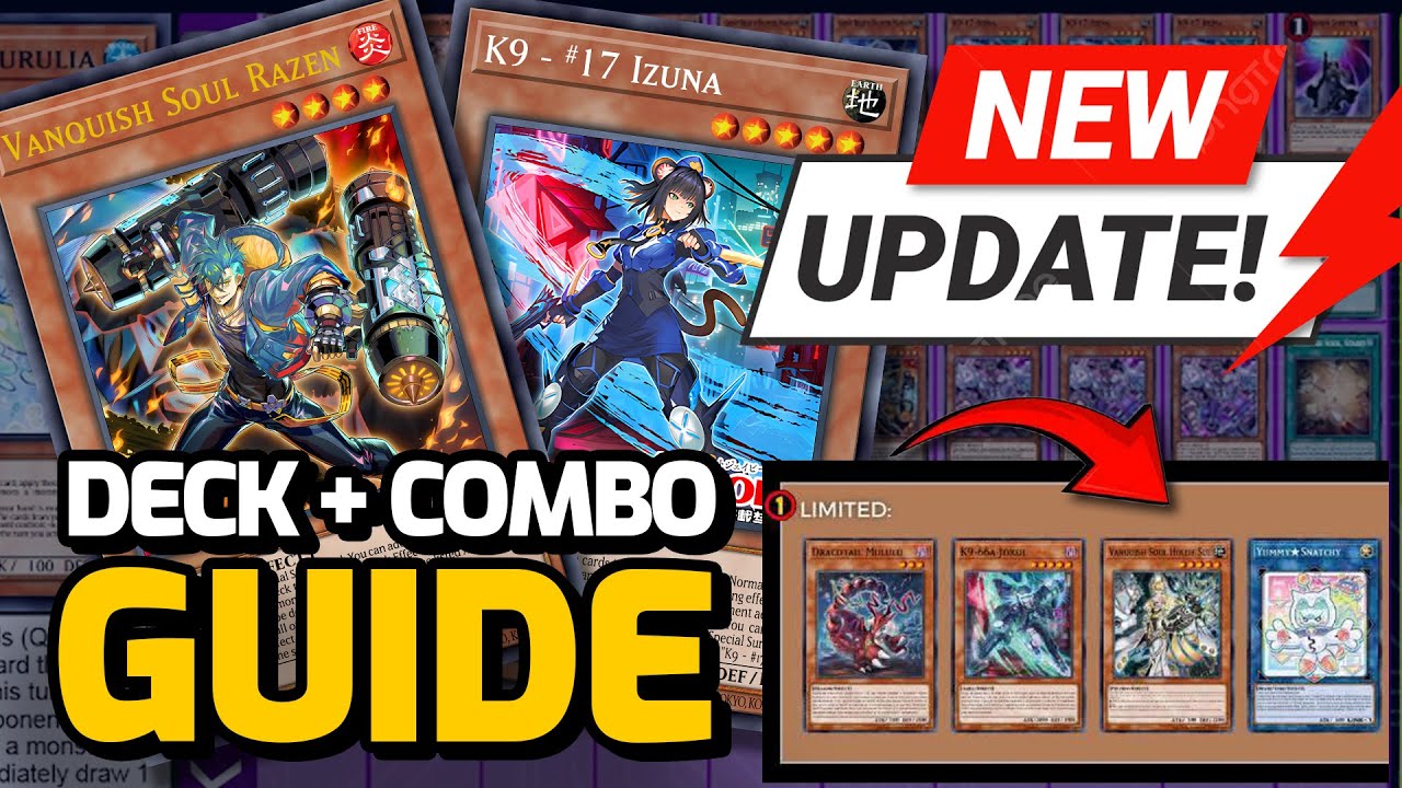 POST JAN 2026 BANLIST | How to Play: VANQUISH SOUL K9