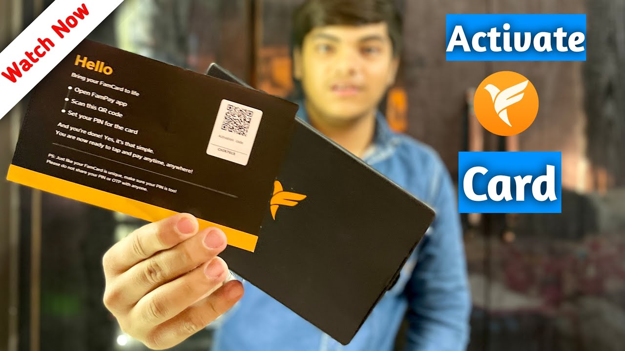 How To Activate Fampay Card 2023 &bull; Activate Fampay Card Now !!