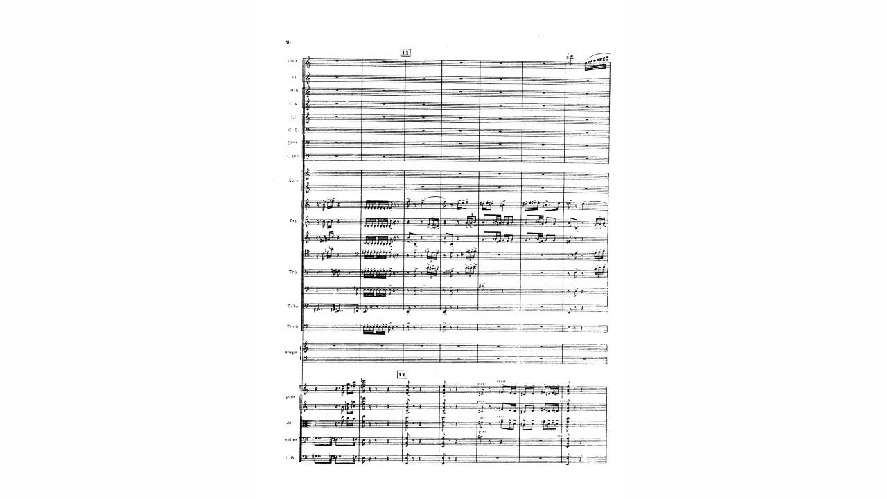 Arthur Honegger - Horace Victorieux for Orchestra, H.38 (1920-21) [Score-Video]