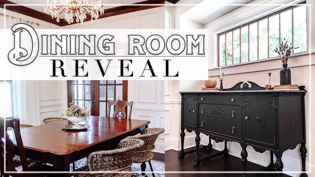 Dining Room Makeover Reveal | Creating our Dream Home | Before & Afters!