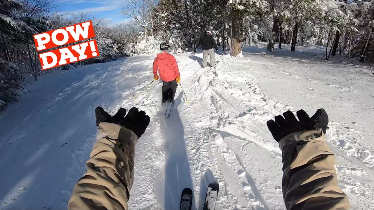 EARLY SEASON POWDER DAY! (Wachusett Mountain)