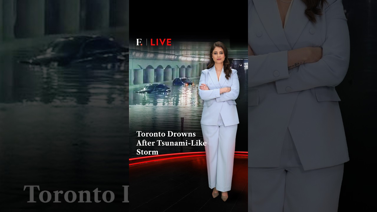 Huge Tsunami-Like Storm Batters Canada; Thousands Hit | Firstpost Live