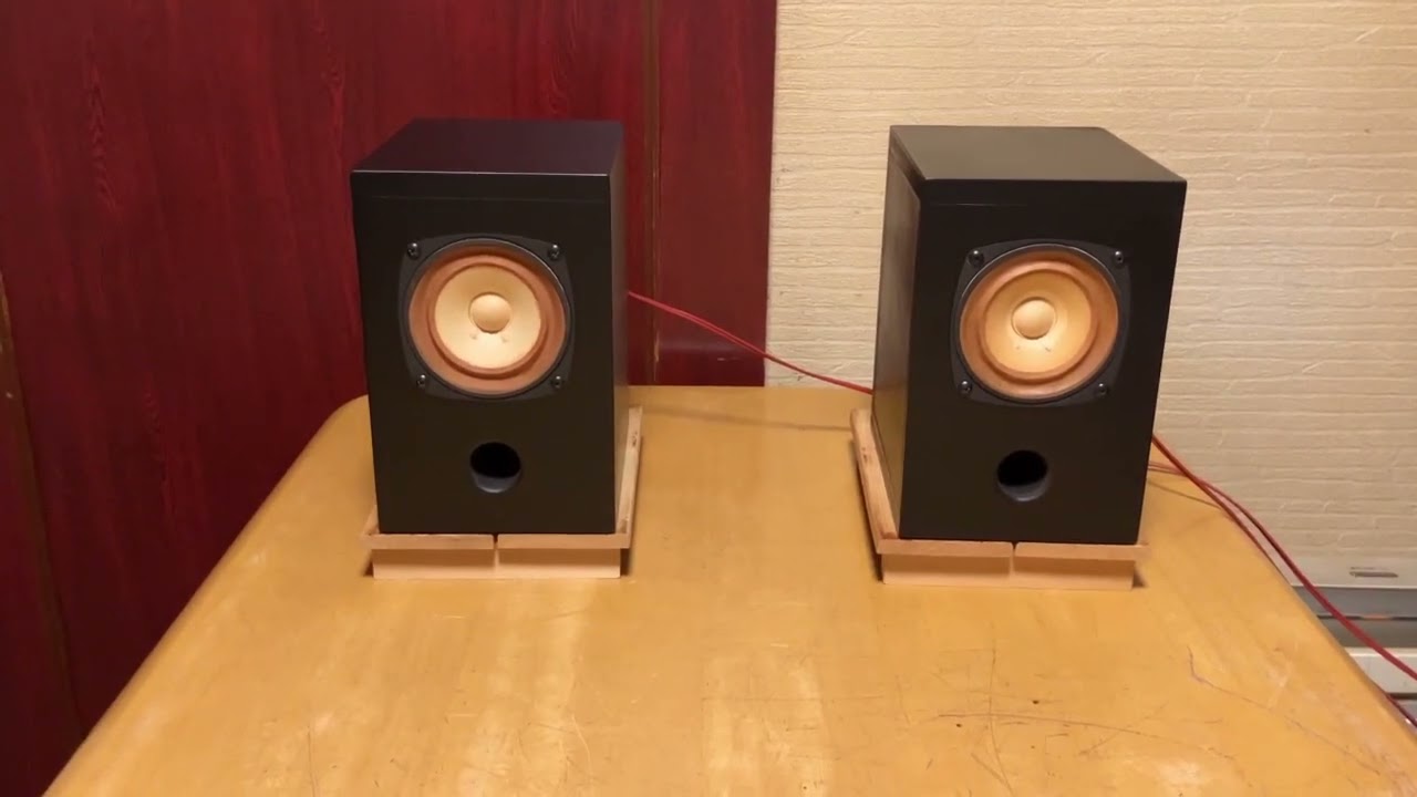 オーディオ試聴動画 Fostex FE103使用自作スピーカー(フォステックス)