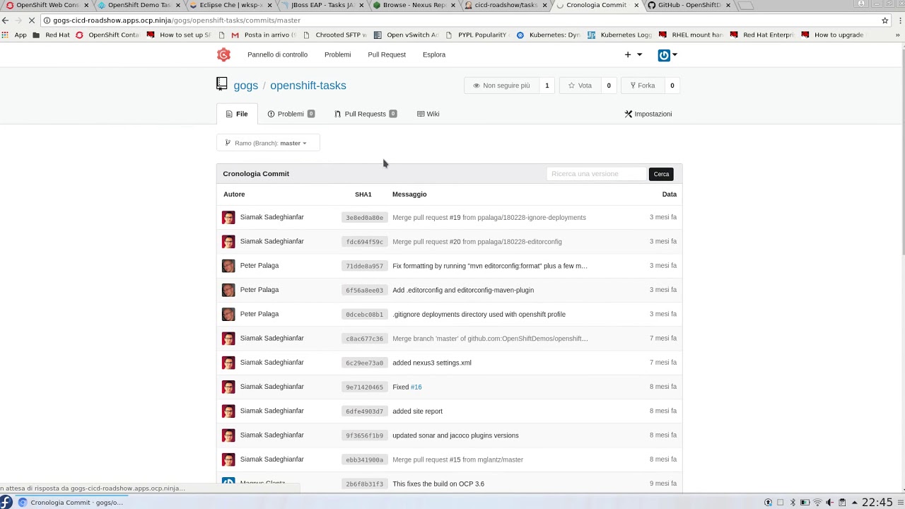 OpenShift Container Platform CI/CD Build & Deploy
