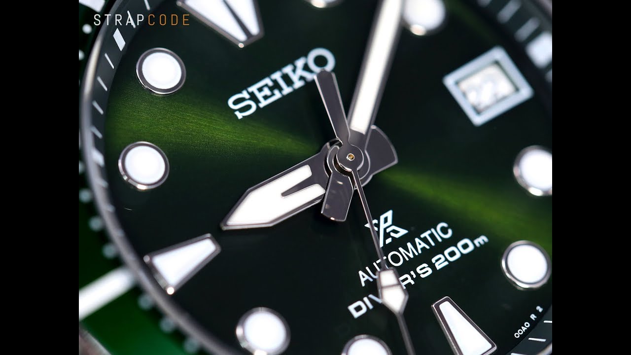 2019 NEW Seiko Prospex Green Sumo SPB103J1 - 6R35 Caliber