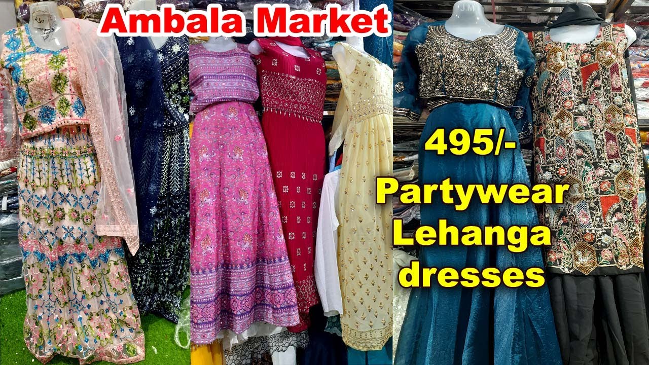 Dresses, Readymade Suit, Top | Nirankari Garments | Wholesale Market Ambala | Partywear