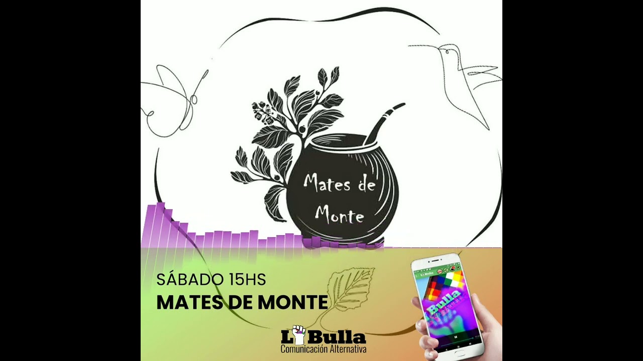 Mates de Monte, todos los s&aacute;bados a las 15hs por la bulla