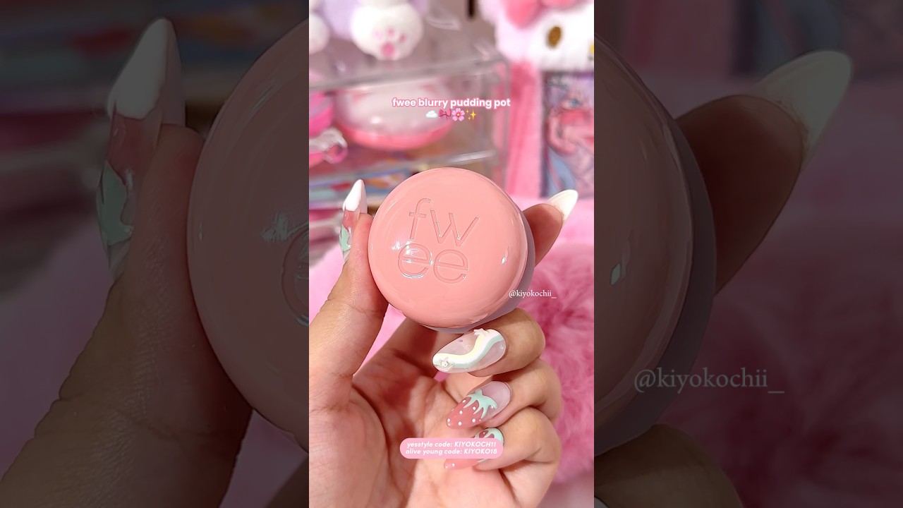 fwee blurry pudding pot 🎀🫧🪽 #kbeauty #fwee #makeup #kpop #shorts #viral #trending