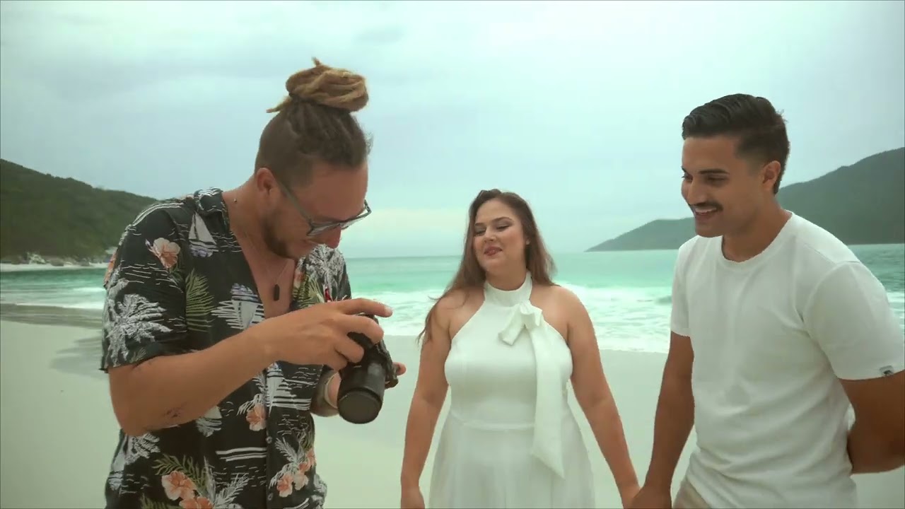 Pré Wedding L&W | Nacer do sol no Pontal do Atalaia | Making Of do ensaio.