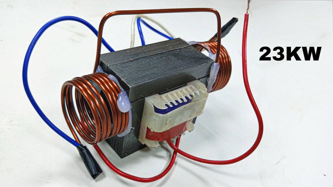 Free Energy Generator 23KW 240v Amazing Powerful Electricity with Copper coil use Magnet transformer