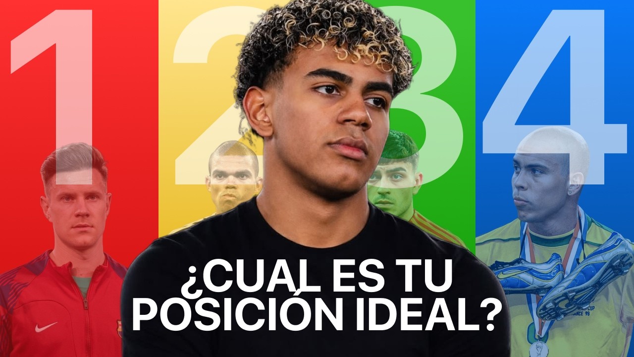 Estás jugando en la posición EQUIVOCADA (descubre tu posición de fútbol ideal)