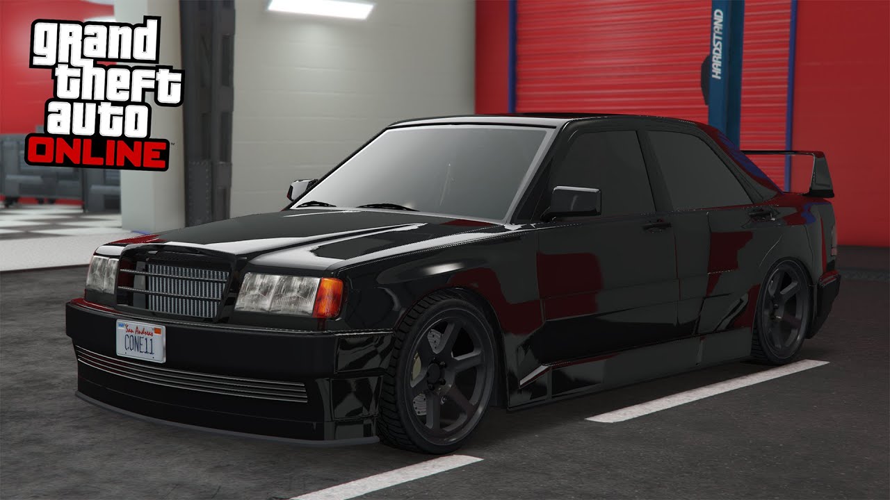 GTA 5 Online - Benefactor Spritzer (Mercedes-Benz 190E Evolution 2) - DLC Vehicle Customization