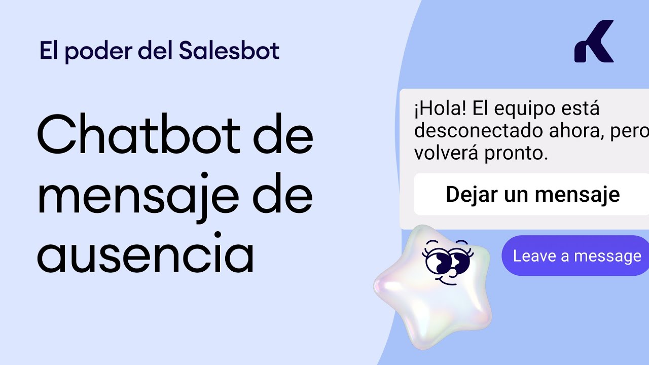 El poder de Salesbot: Chatbot de mensaje de ausencia