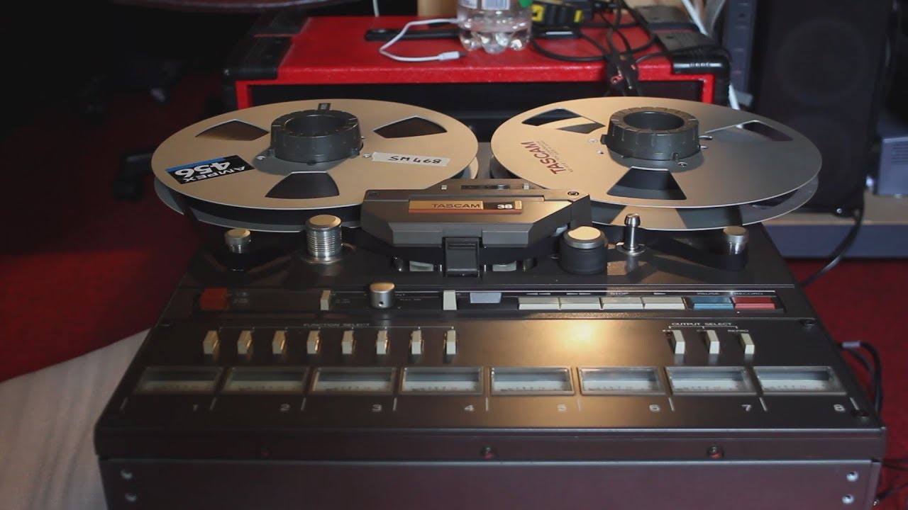 Запись с помощью катушечного магнитофона Tascam 38 (Часть A)
