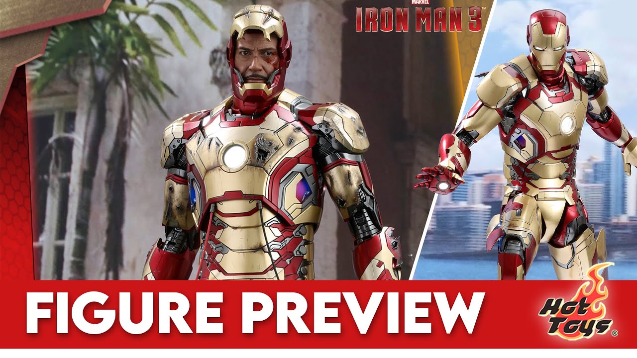 Hot Toys Iron Man Mk42 1/4 Scale Figure Preview