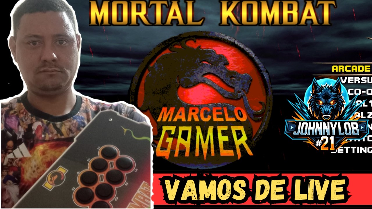 LIVE NOVO MK MARCELO GAMER (MKP Mugen)#retrogaming #mortalkombat #mk1