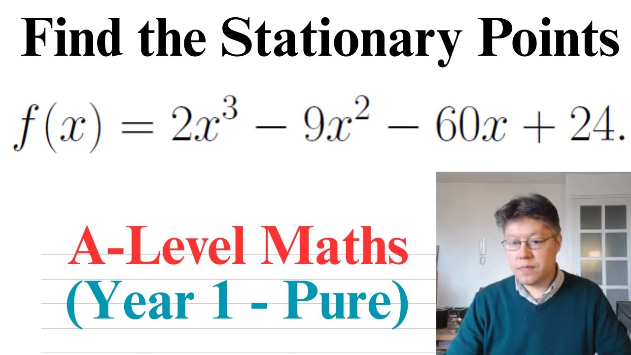 Differentiation (Stationary Points) | A-Level Maths (Year 1 - Pure)