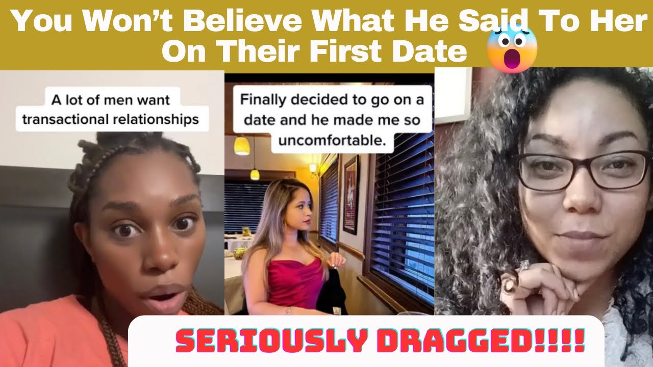 People On TikTok Came Really Hard On This Entitled Man On a First Date/The Audacity